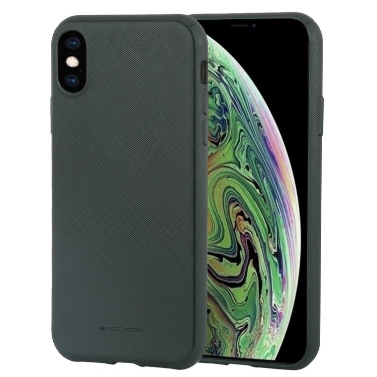 For iPhone XS Max GOOSPERY STYLE LUX Shockproof Soft TPU Case