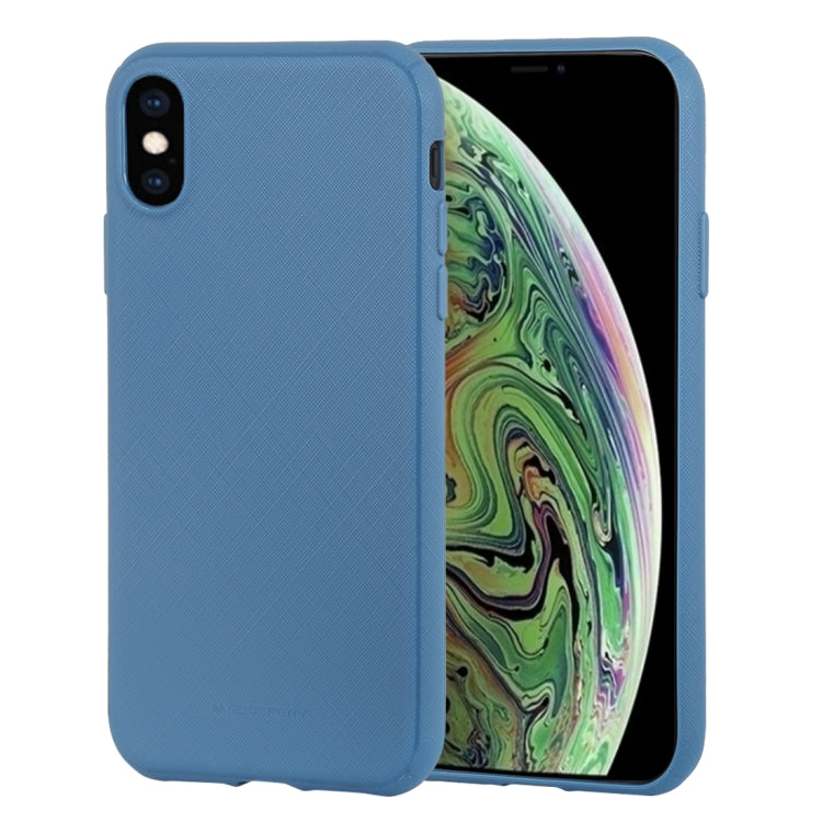 For iPhone XS Max GOOSPERY STYLE LUX Shockproof Soft TPU Case