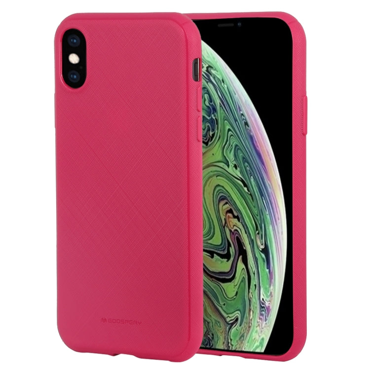 For iPhone XS Max GOOSPERY STYLE LUX Shockproof Soft TPU Case