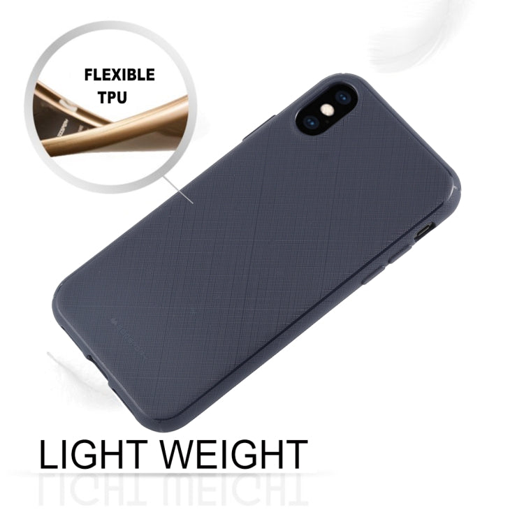 For iPhone XS Max GOOSPERY STYLE LUX Shockproof Soft TPU Case