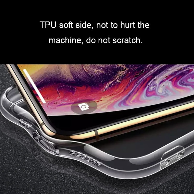 For iPhone XS Max CAFELE Gradient Color Glass Case