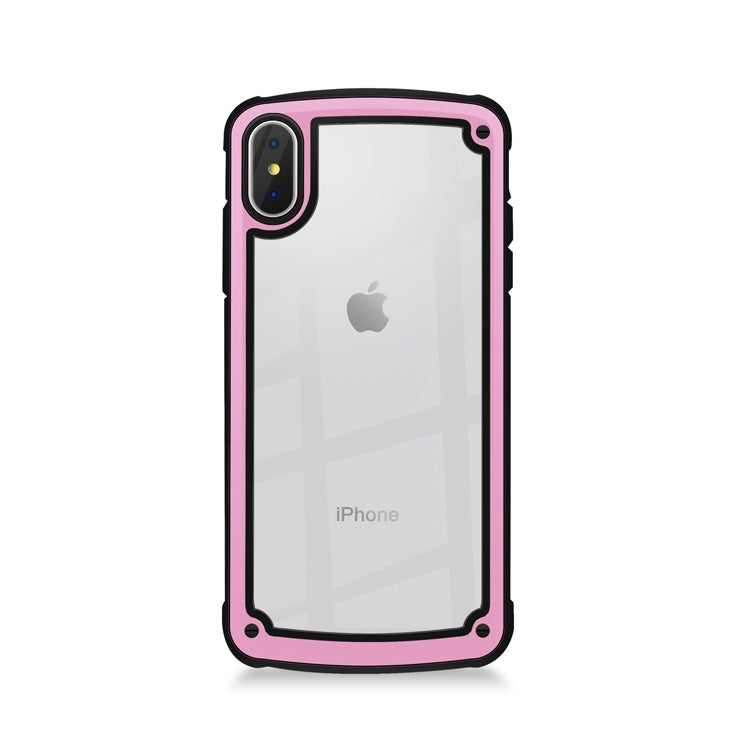 For iPhone XS Max Shockproof PC + TPU Case