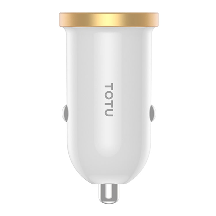 TOTUDESIGN DCCD-017 DV 5V - 2.4A PC Smart Dual USB Car Charger Second Generation