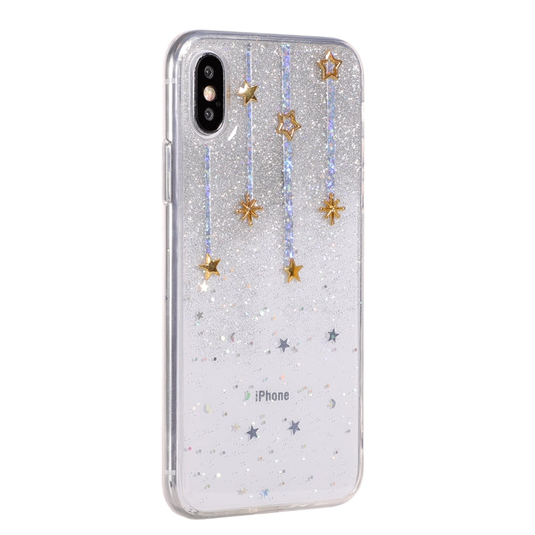 For iPhone XS Max Meteor Pendant Pattern Case