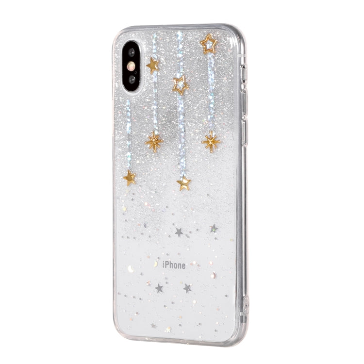 For iPhone XS Max Meteor Pendant Pattern Case