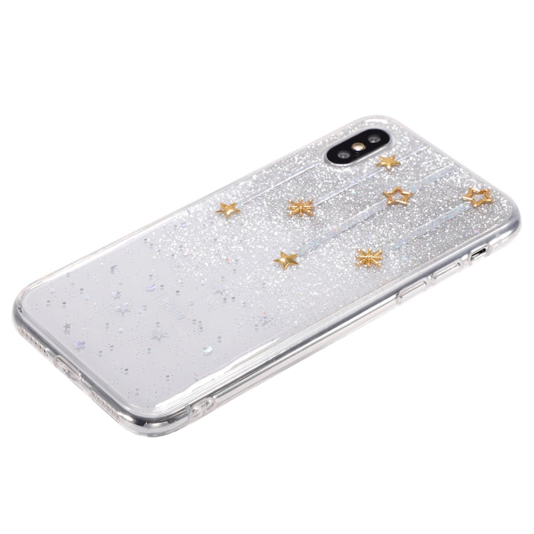 For iPhone XS Max Meteor Pendant Pattern Case