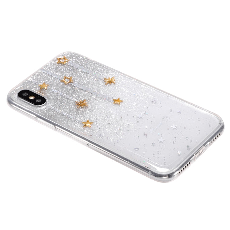 For iPhone XS Max Meteor Pendant Pattern Case