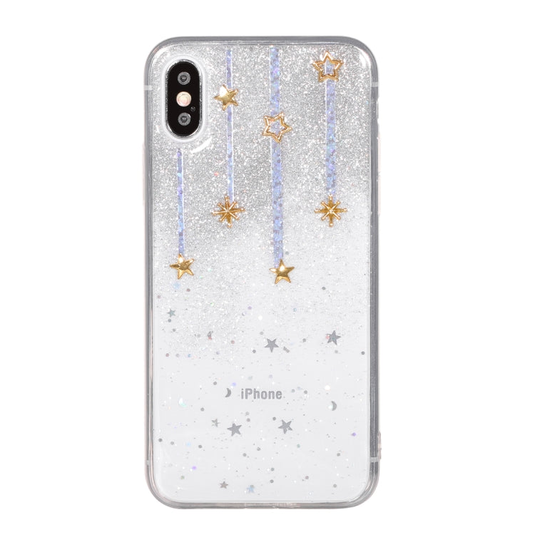 For iPhone XS Max Meteor Pendant Pattern Case