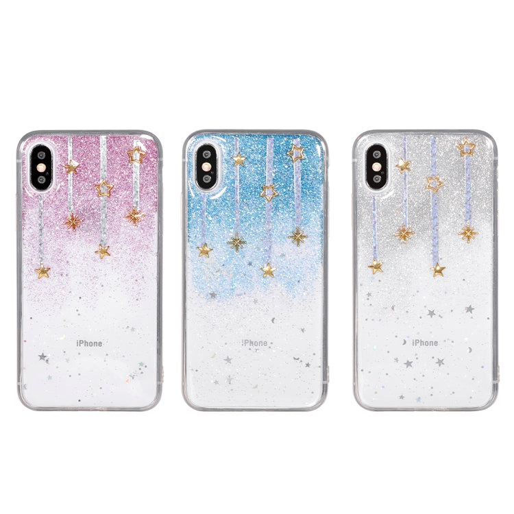 For iPhone XS Max Meteor Pendant Pattern Case