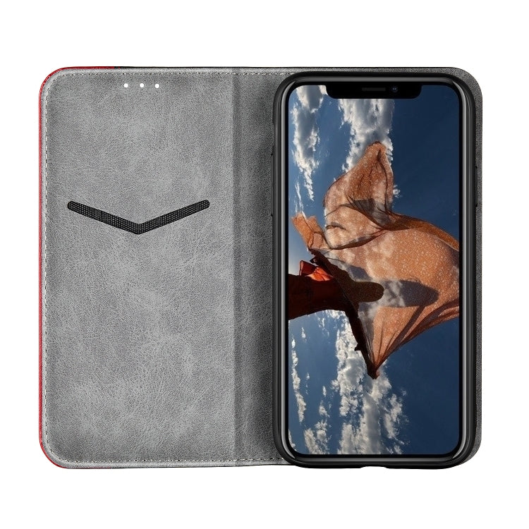 For iPhone XS Max Business Solid Color Stitching Horizontal Flip Leather Case with Holder & Card Slots & Wallet & Lanyard