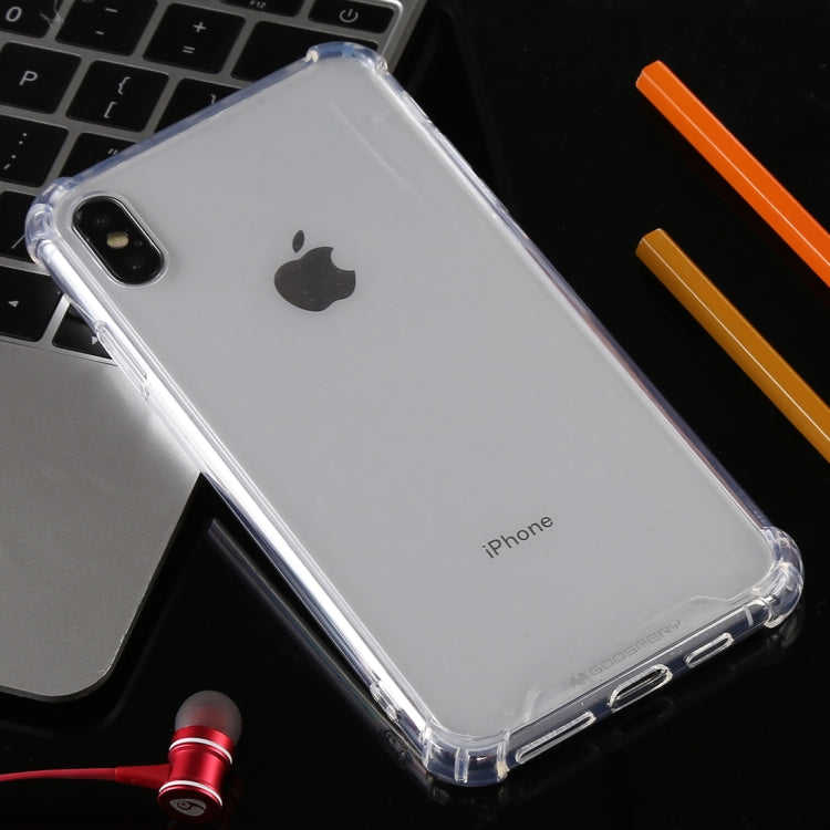 For iPhone XS Max GOOSPERY Full Coverage Soft Case