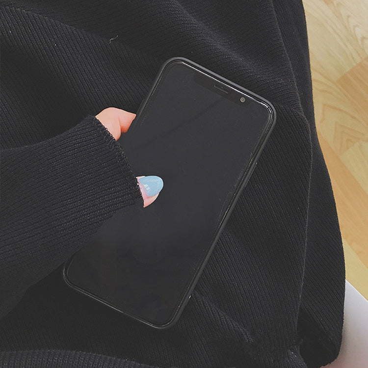 For iPhone XS Max Retro Beloved Pattern Shockproof IMD Soft TPU Case