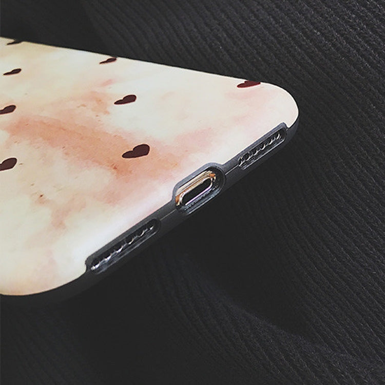 For iPhone XS Max Retro Beloved Pattern Shockproof IMD Soft TPU Case