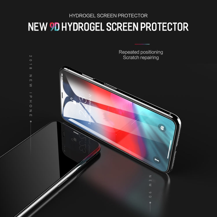 ROCK 0.18mm 9D Curved Surface Full Screen Protector Hydrogel Film for iPhone XR, TPU+PET Material