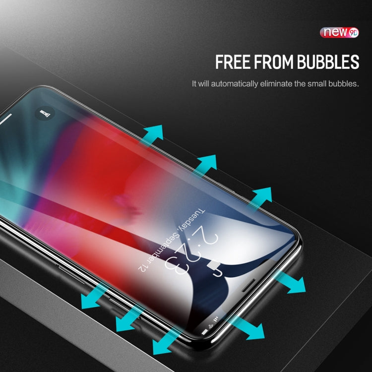 ROCK 0.18mm 9D Curved Surface Full Screen Protector Hydrogel Film for iPhone XR, TPU+PET Material