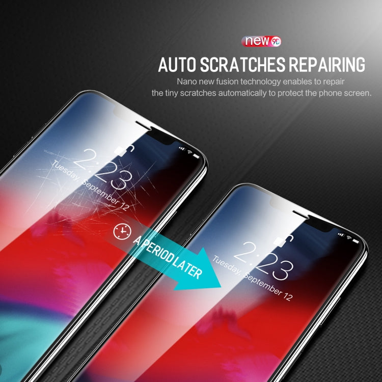 ROCK 0.18mm 9D Curved Surface Full Screen Protector Hydrogel Film for iPhone XR, TPU+PET Material
