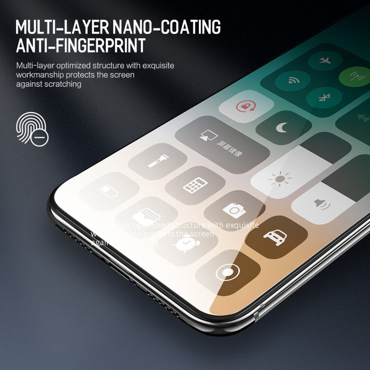 For iPhone 11 / XR ROCK 0.26mm 9H 6D Curved Surface Anti Blue-ray HD Full Screen Tempered Glass Film