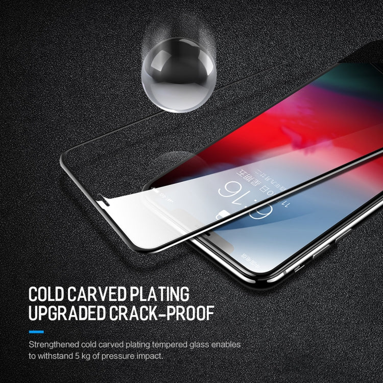 For iPhone 11 / XR ROCK 0.23mm Soft Edge 7D Curved Surface Full Screen Tempered Glass Film(Transparent)
