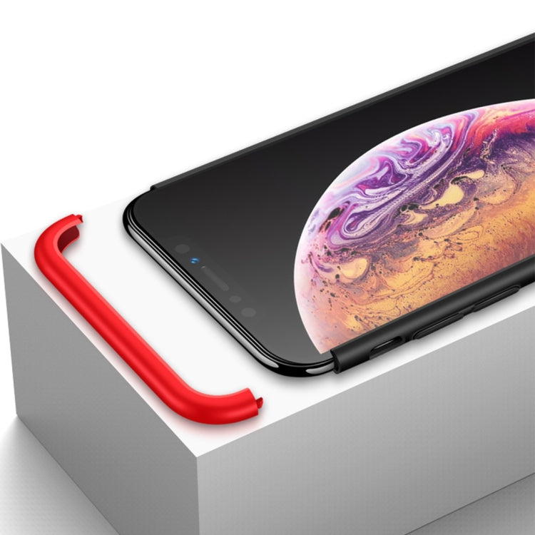 For iPhone XR GKK Three Stage Splicing Full Coverage PC Case