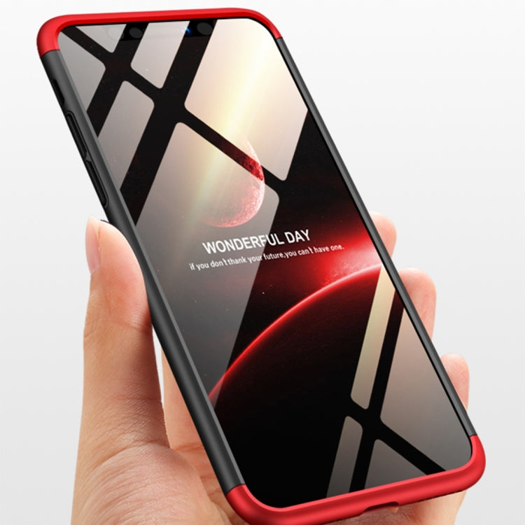 For iPhone XR GKK Three Stage Splicing Full Coverage PC Case