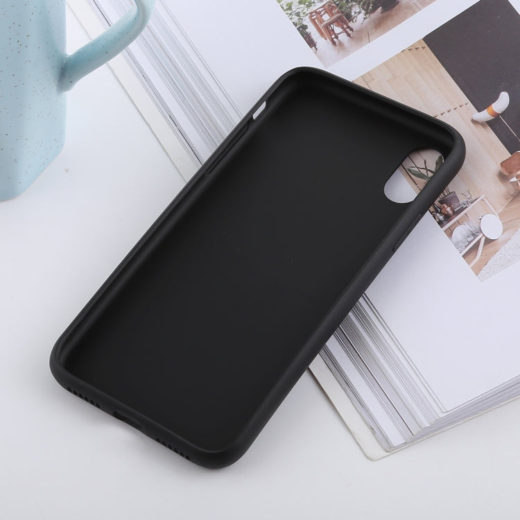 For iPhone XR Shockproof Solid Color Liquid Silicone Feel TPU Case