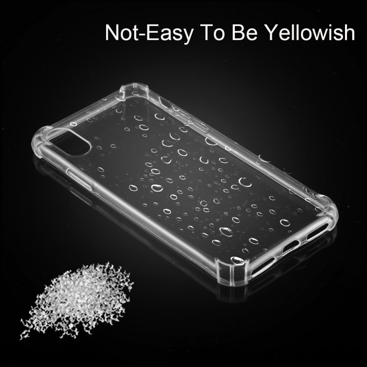 For iPhone XR Ultrathin Transparent TPU Soft Protective Case (Transparent)