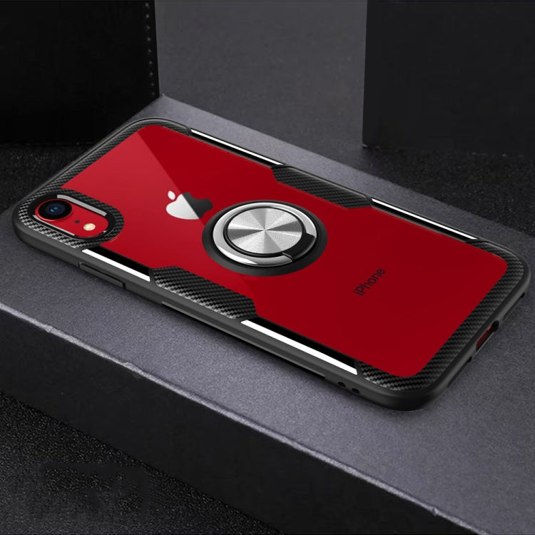 For iPhone XR Magnetic 360 Degree Rotation Ring Holder Armor Protective Case