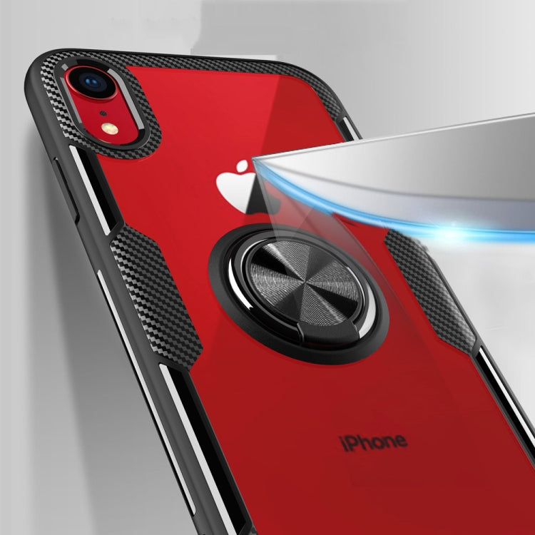 For iPhone XR Magnetic 360 Degree Rotation Ring Holder Armor Protective Case