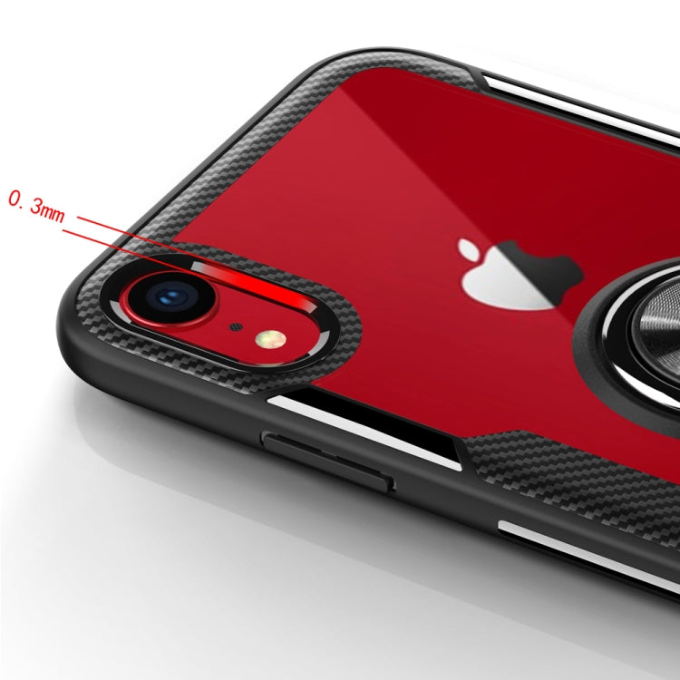 For iPhone XR Magnetic 360 Degree Rotation Ring Holder Armor Protective Case