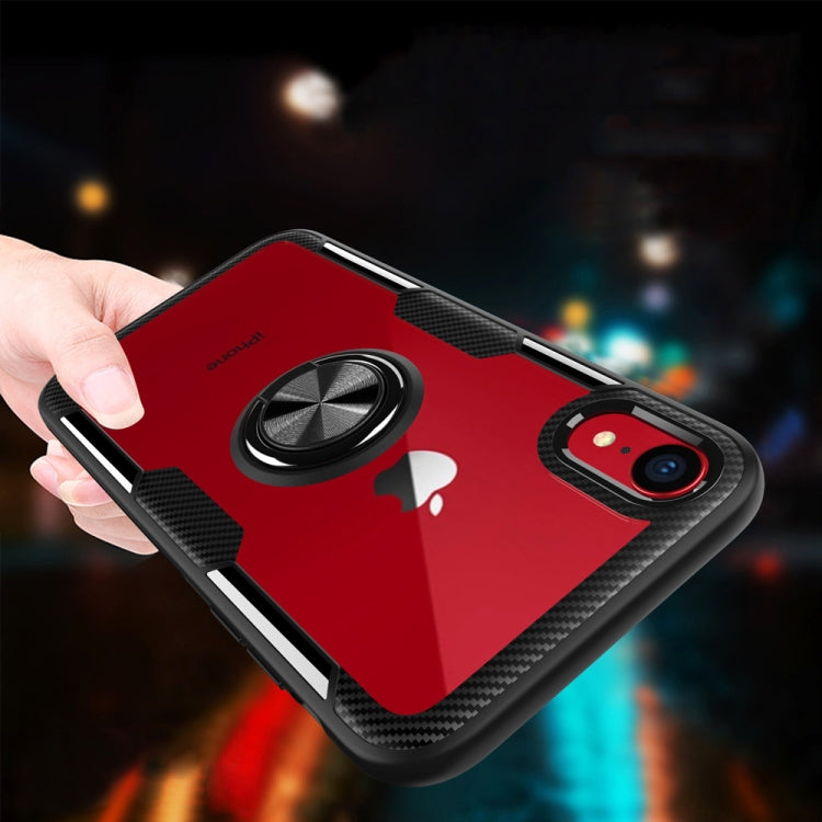 For iPhone XR Magnetic 360 Degree Rotation Ring Holder Armor Protective Case