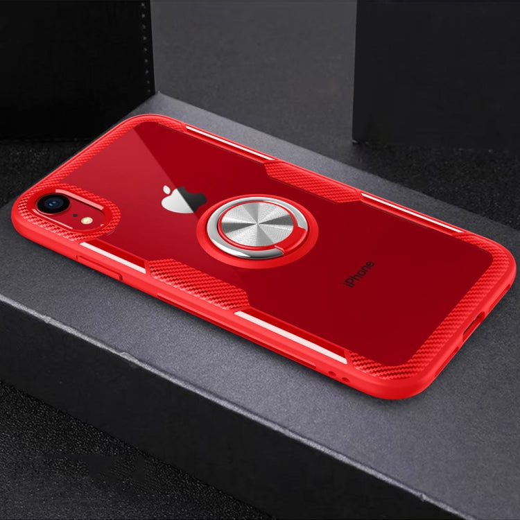 For iPhone XR Magnetic 360 Degree Rotation Ring Holder Armor Protective Case