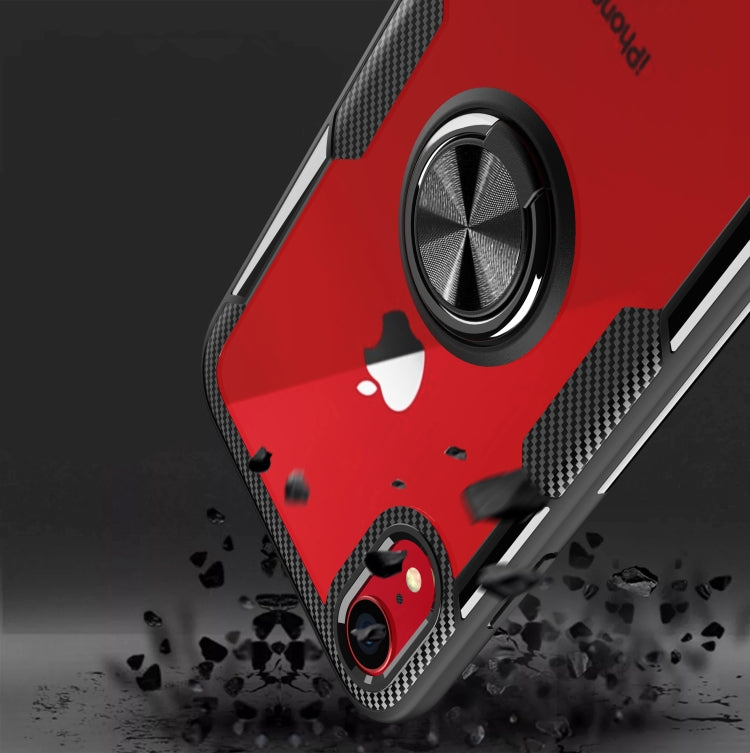 For iPhone XR Magnetic 360 Degree Rotation Ring Holder Armor Protective Case