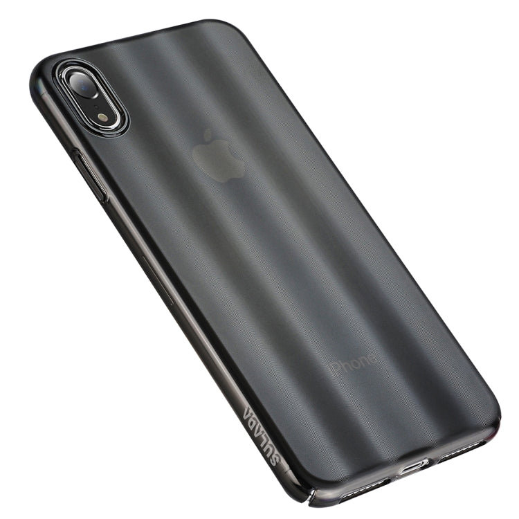 For iPhone XR SULADA Shockproof Nano Color Electroplating Auroral Treatment + PC Case