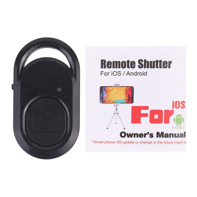 Universal Bluetooth 3.0 Remote Shutter Camera Control for IOS/Android(Black)