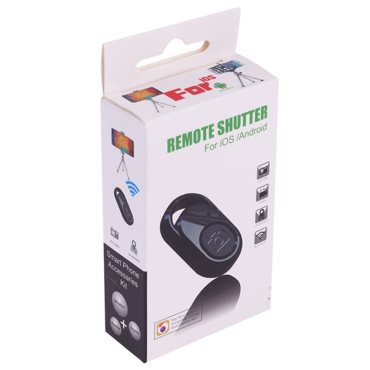 Universal Bluetooth 3.0 Remote Shutter Camera Control for IOS/Android(Black)