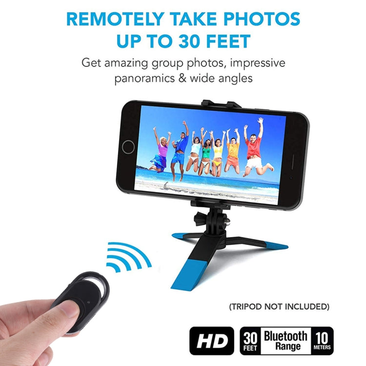 Universal Bluetooth 3.0 Remote Shutter Camera Control for IOS/Android(Black)