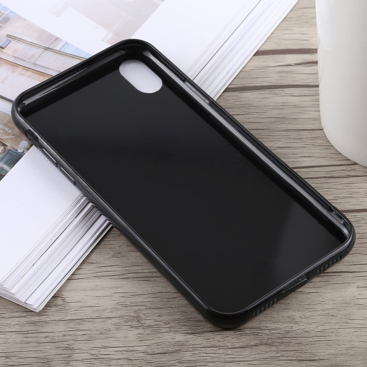 For iPhone XR Glittery Powder Shockproof Soft TPU Case