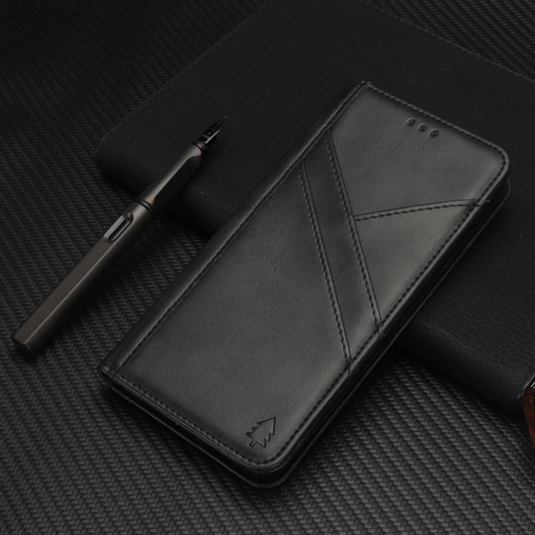 For iPhone XR Splicing Horizontal Flip PU Leather Case with Holder & Card Slots & Wallet & Photo Frame