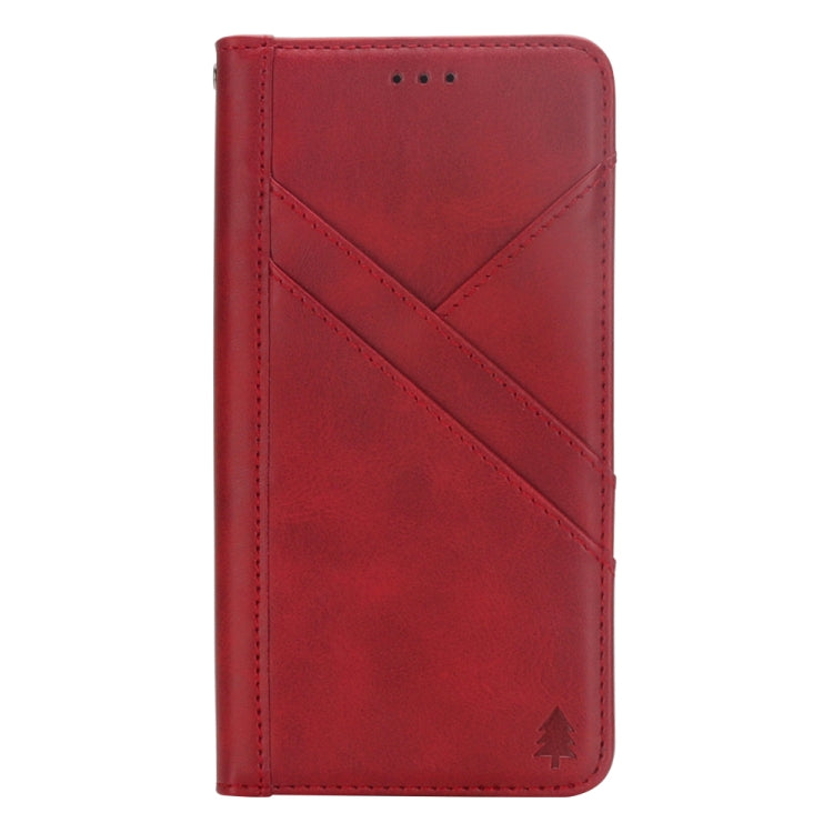 For iPhone XR Splicing Horizontal Flip PU Leather Case with Holder & Card Slots & Wallet & Photo Frame