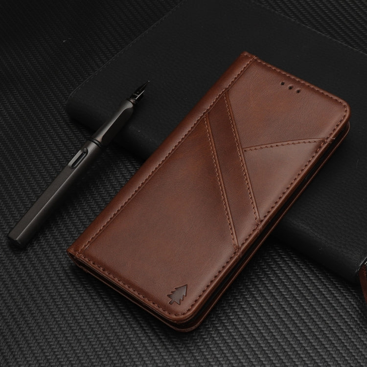 For iPhone XR Splicing Horizontal Flip PU Leather Case with Holder & Card Slots & Wallet & Photo Frame