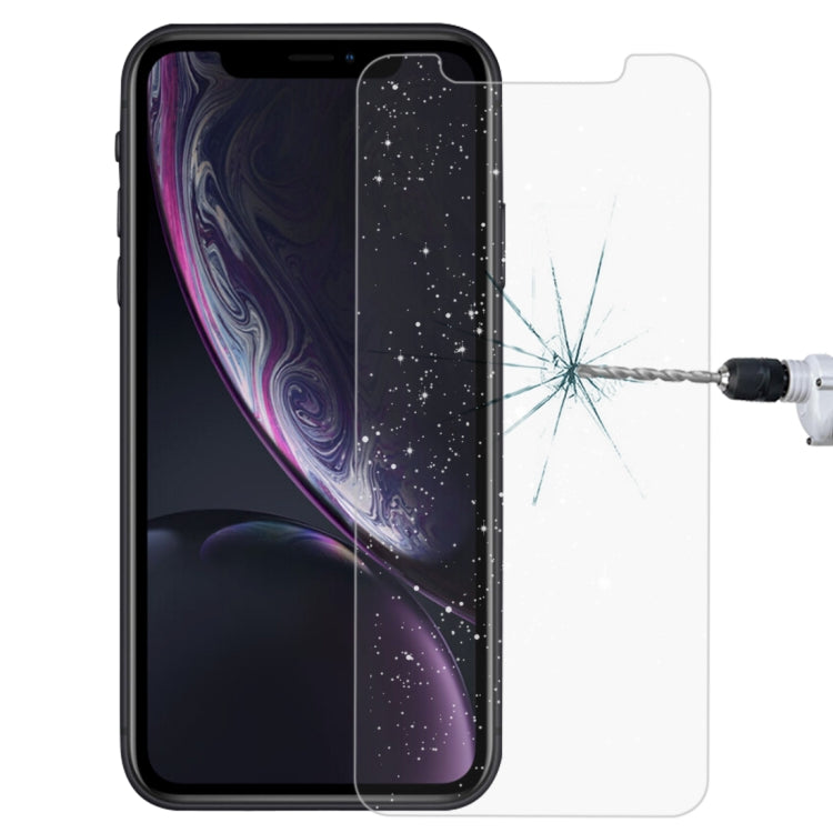 For iPhone 11 / XR 9H 2.5D Explosion-proof Diamond Tempered Glass Film