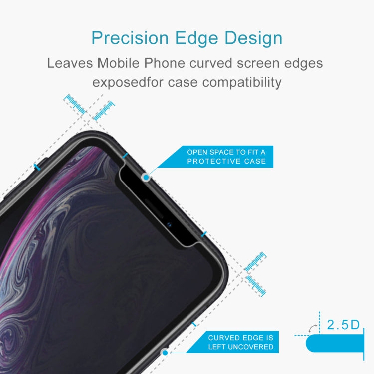 For iPhone 11 / XR 9H 2.5D Explosion-proof Diamond Tempered Glass Film