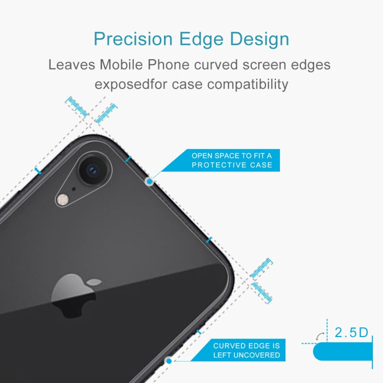 For iPhone XR 9H Tempered Glass Protector Back Screen Film