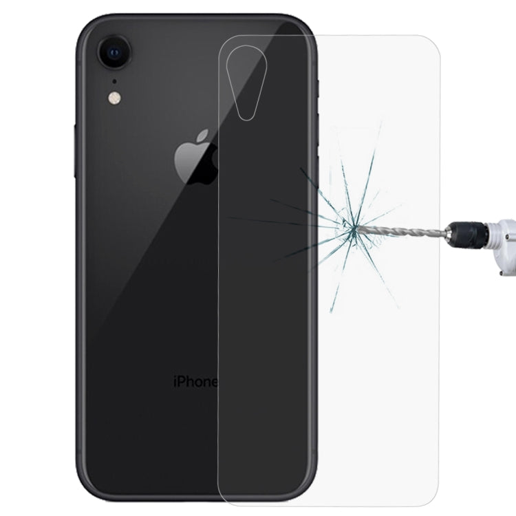 For iPhone XR 9H Tempered Glass Protector Back Screen Film