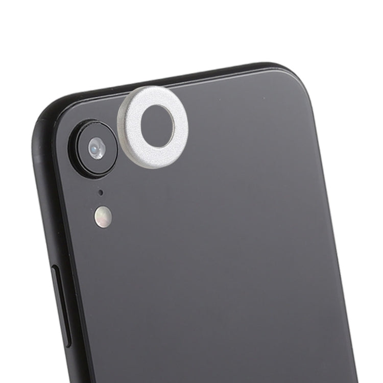 Rear Camera Lens Protection Ring Cover with Eject Pin for iPhone XR