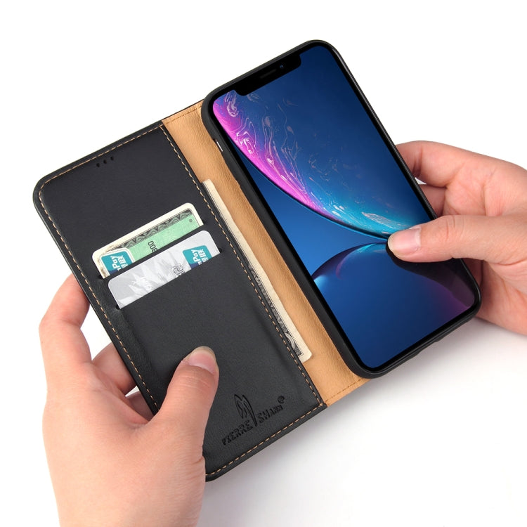 For iPhone XR Horizontal Flip PU Leather Case with Holder & Card Slots & Wallet