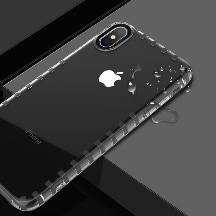 For iPhone XR Shockproof Transparent TPU Soft Case