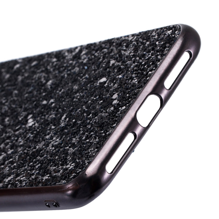 For iPhone XR Glitter Powder TPU Case