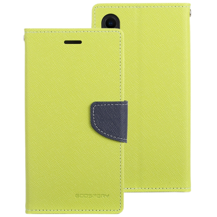 For iPhone XR GOOSPERY FANCY DIARY Horizontal Flip Leather Case with Holder & Card Slots & Wallet