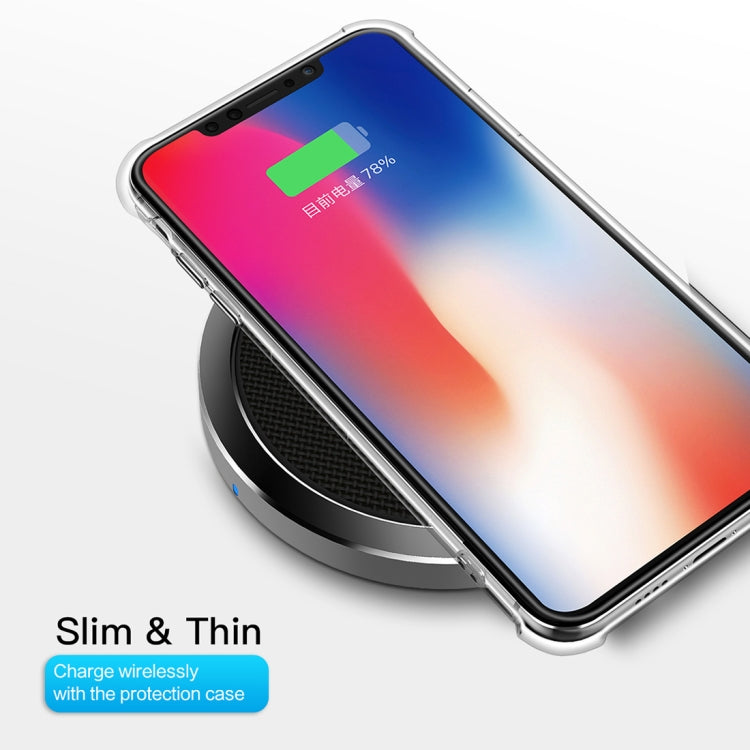 For iPhone XR ROCK Fence S Series Slim TPU Protective Case (Transparent)